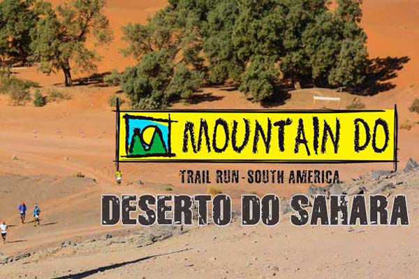 Mountain Do Deserto do Sahara